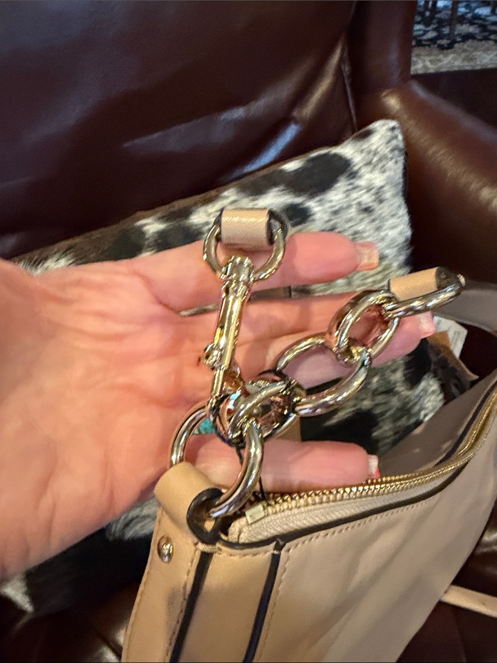 NWT BEAUTIFUL BUTTERY SOFT COACH BAG Everyday Leather Crossbody Bag - Blush - Picture 11 of 16